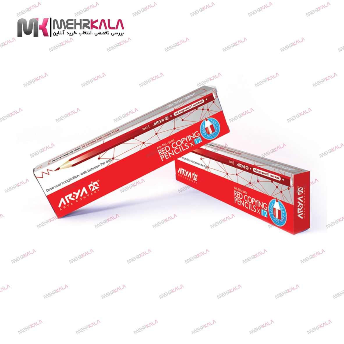 مداد قرمز آریا ( مدل 3002 )