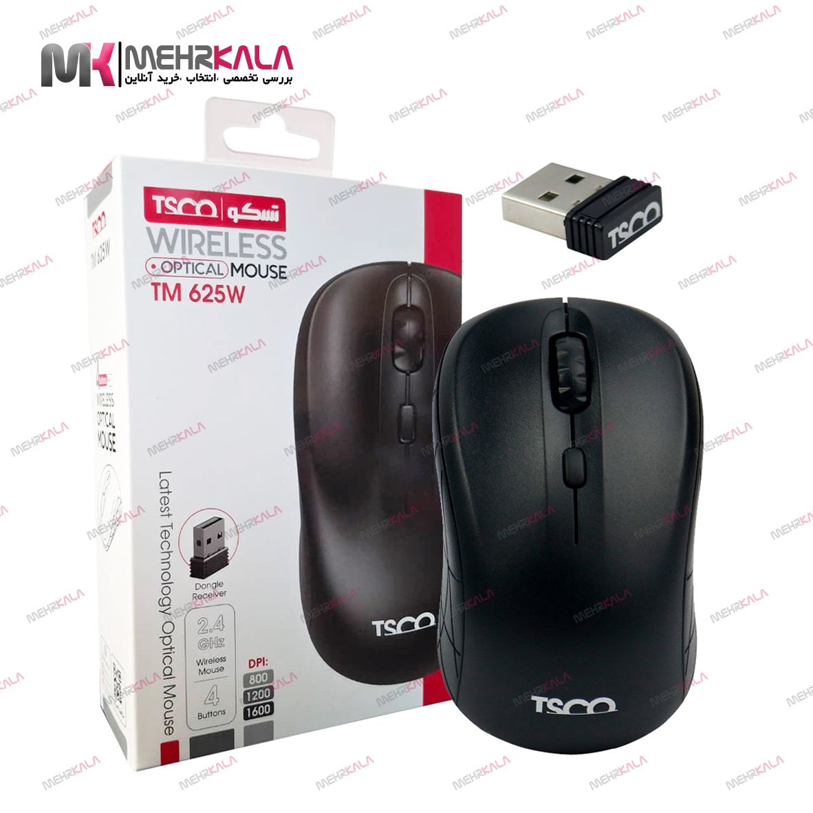 ماوس بی سیم تسکو مدل TSCO TM-625W