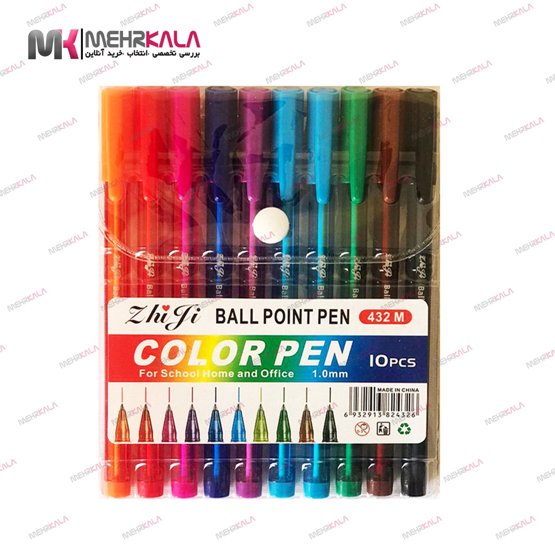 خودکار رنگی ژیجی مدل 432M