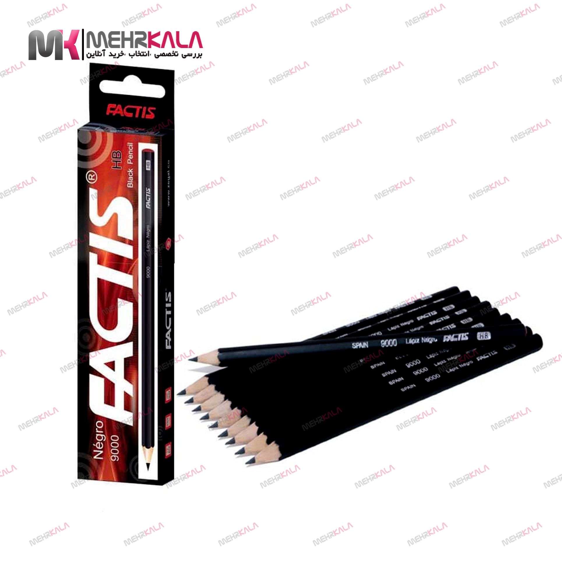 مداد مشکی فکتیس (Facter) مدل 9000