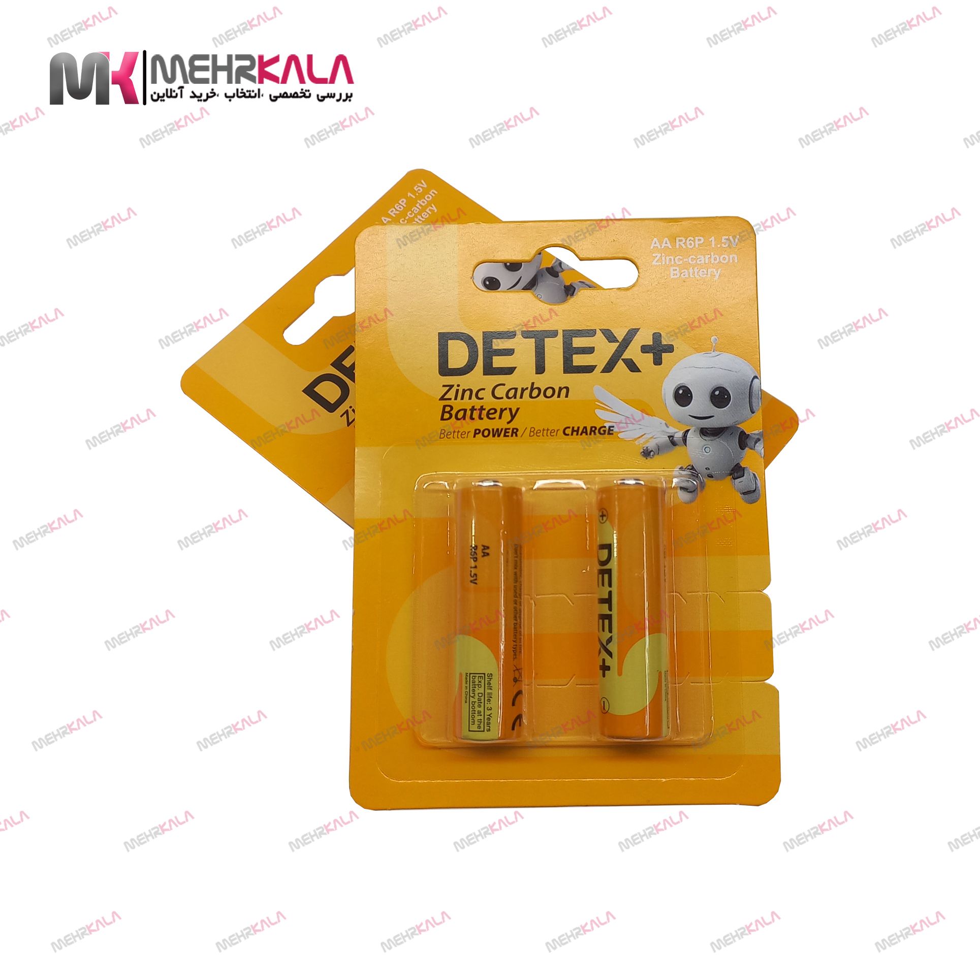 باتری قلمی آلکالاین DETEX مدل R03P