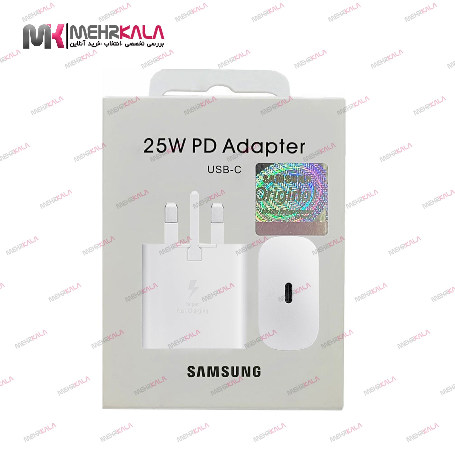 سر شارژر اورجینال سامسونگ مدل 25W PD