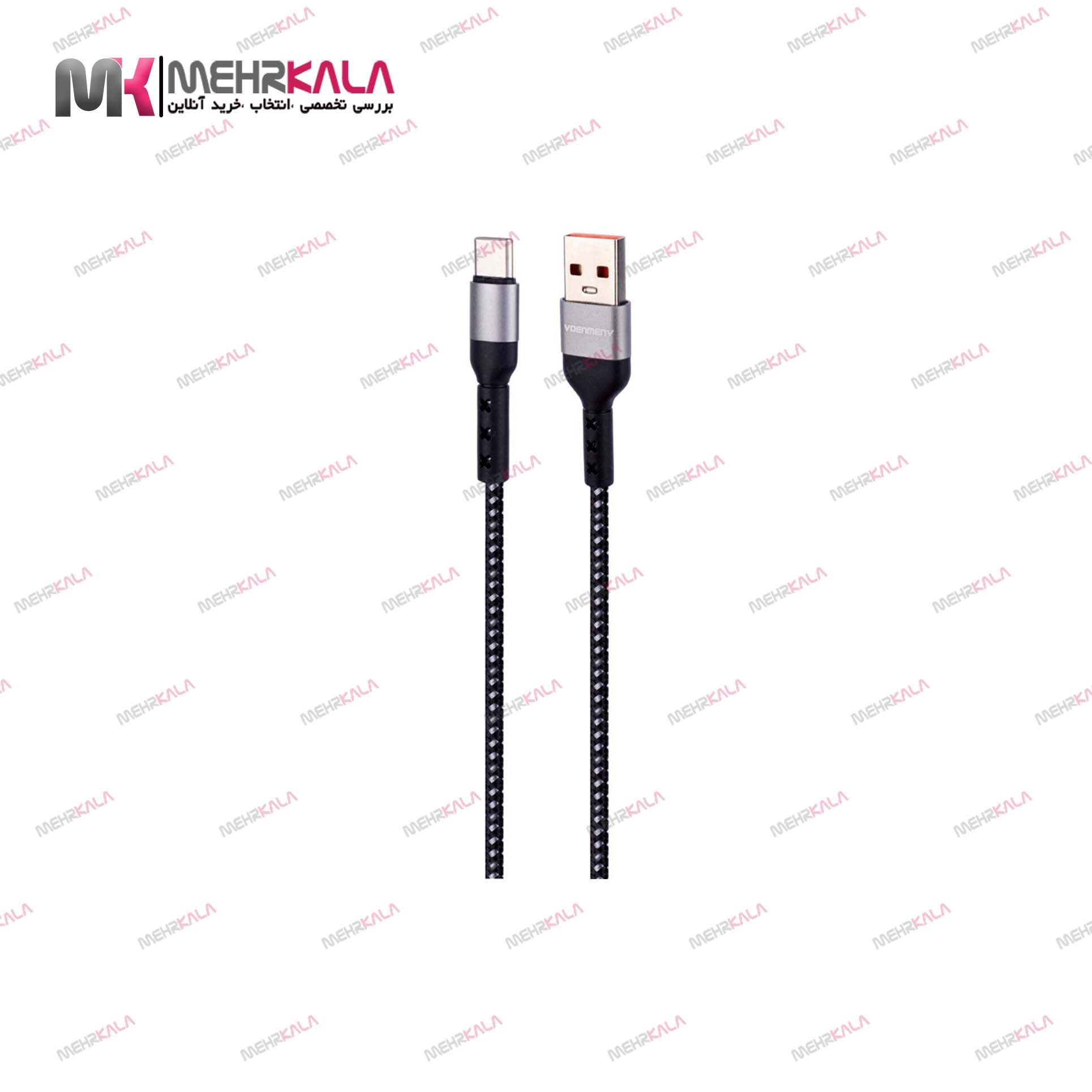 کابل شارژ TYPE-C DENMEN D68T