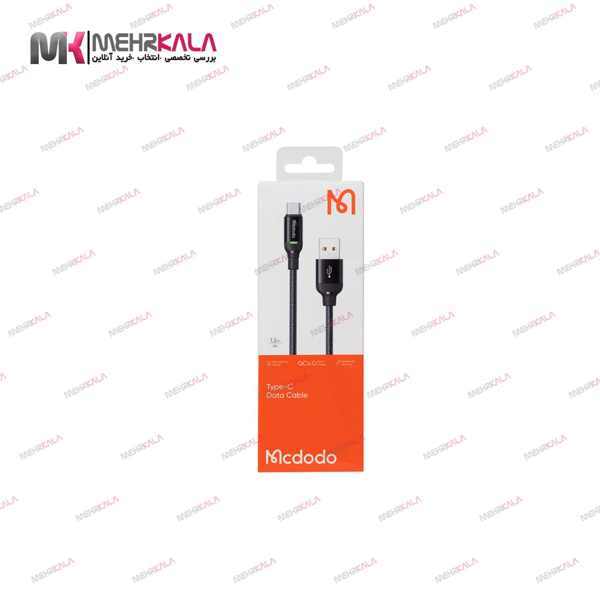 کابل شارژ TYPE-C MACDODO 2710